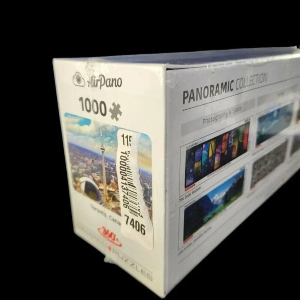 Eurographics Puzzle Toronto Canada Cityscape 1000 Pieces Made USA Lg 39 x 13 New